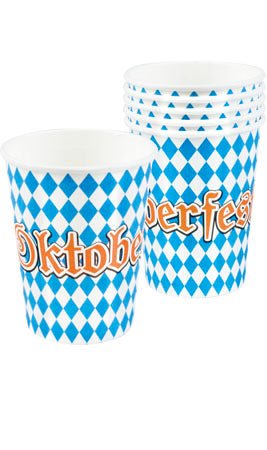 Becher Oktoberfest Rauten