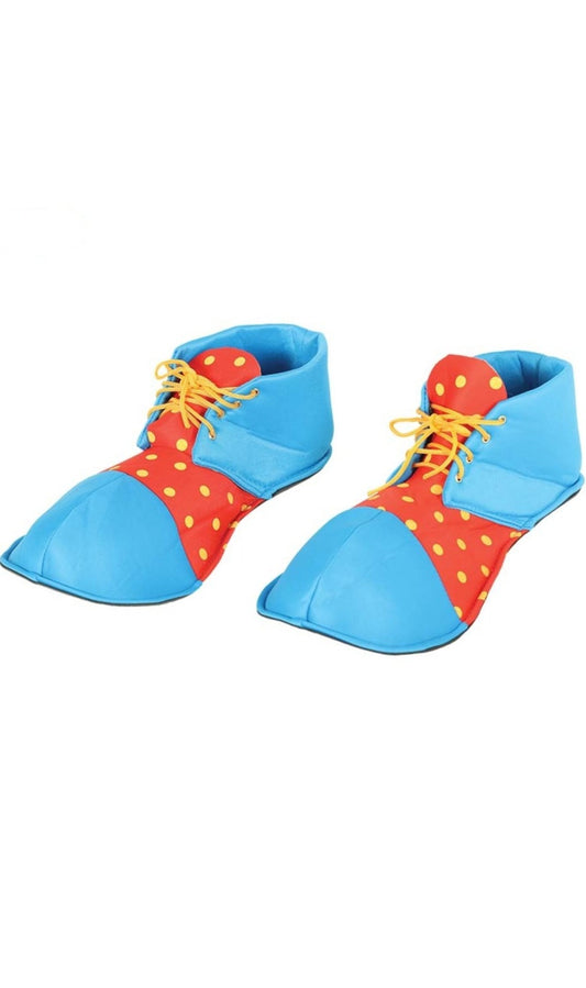 Clown Schuhe Blau